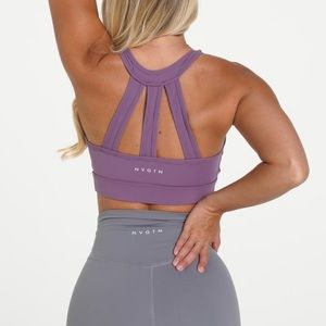 NVGTN Mauve purple trio bra